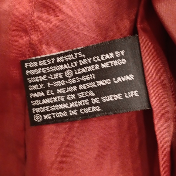 Genuine black leather jacket - Picture 3 of 4